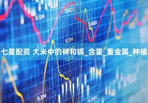七星配资 大米中的砷和镉_含量_重金属_种植